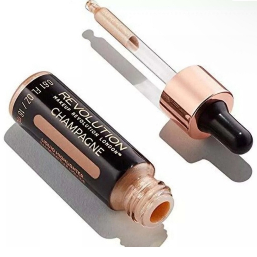 Makeup Revolution Liquid Highlighter - Champagne NIP‎